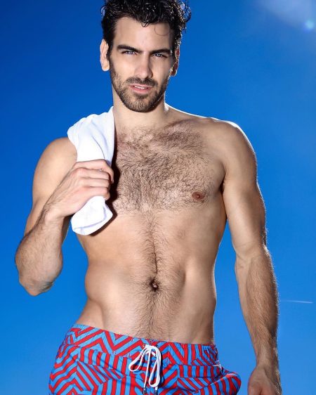 Nyle DiMarco 2016 2XIST Campaign 008