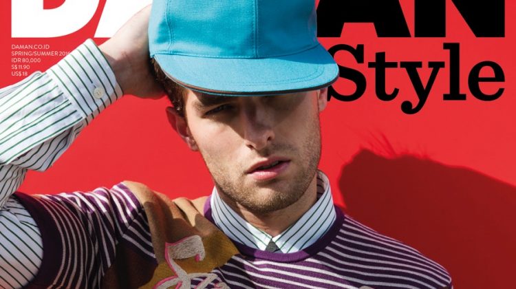 Paolo Anchisi Dons Vibrant Fashions for Da Man Style Cover Shoot