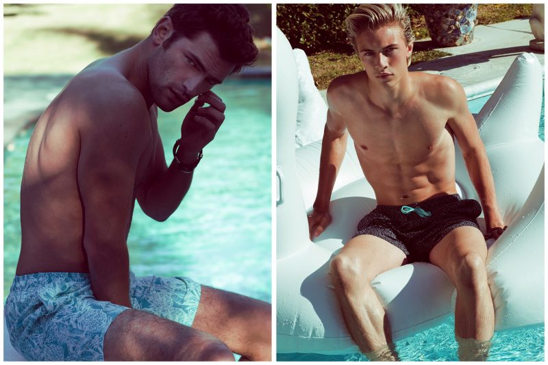 Sean O'Pry and Lucky Blue Smith star in Penshoppe's summer 2016 campaign.
