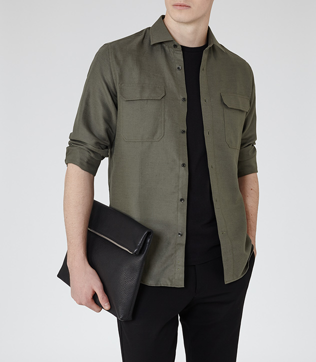 Reiss Whiplash Overshirt