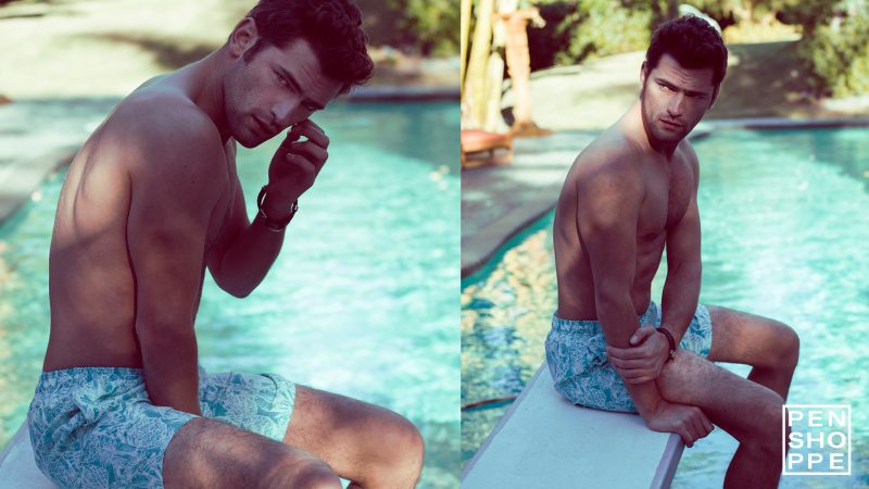 Sean O'Pry Shirtless Swimwear Penshoppe Summer 2016 Campaign