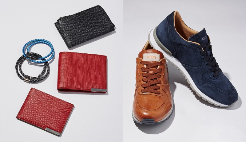 Tod's Low Top Sneakers and Men's Accessories.