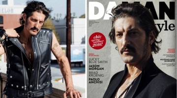Tony Ward Rocks Leather & Black for Da Man Style Cover Story Tony Ward Rocks Leather & Black for Da Man Style Cover Story