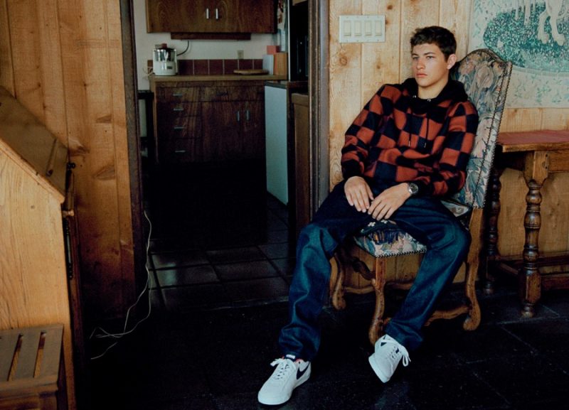 Tye Sheridan styled by Gro Curtis for HERO magazine.