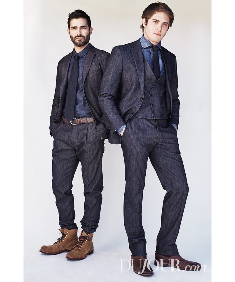 Tyler Hoechlin Blake Jenner 2016 Photo Shoot DuJour 001