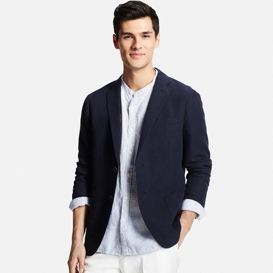 uniqlo black trousers