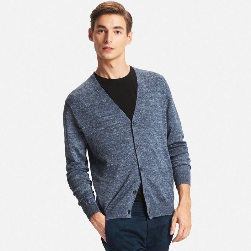 UNIQLO Linen Blend Cardigan