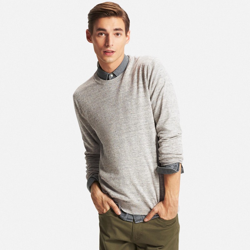 UNIQLO Linen Blend Sweater