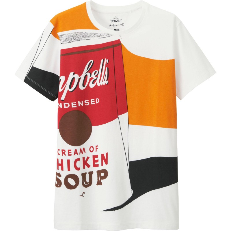UNIQLO SPRZ NY Andy Warhol Campbell's Soup T-Shirt