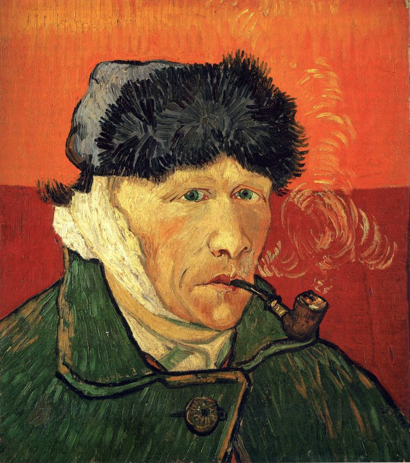Vincent van Gogh Self-Portrait with Bandaged Ear