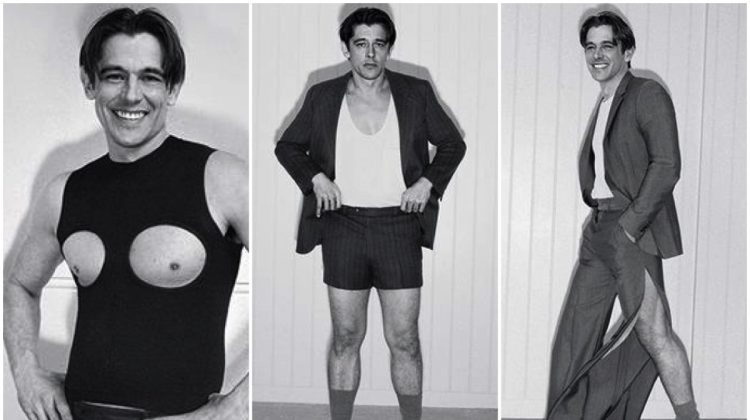 Werner Schreyer Stars in Cheeky Fantastic Man Shoot
