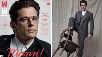 Werner Schreyer Covers WW, Impresses in Grey Suiting