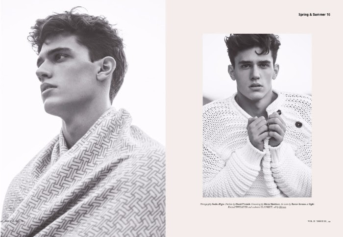 Xavier Serrano photographed by Nacho Alegre for the pages of Hercules.