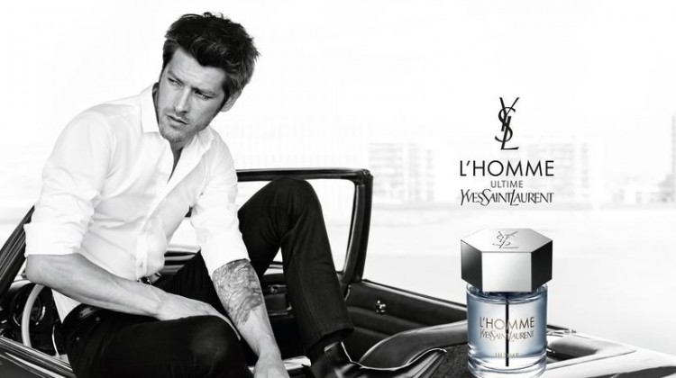 Yves Saint Laurent LHomme Ultime Eau de Parfum Campaign Vinnie Woolston