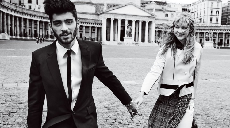 Zayn Malik Joins Girlfriend Gigi Hadid for American Vogue