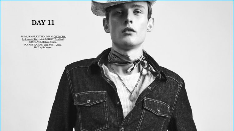100 Days in LA: Alexander Stoltz Dons Western Styles for MR Style