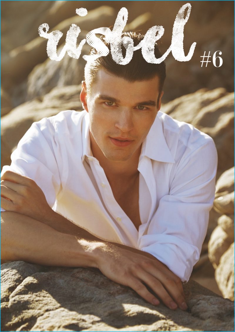 Arran Sly covers Risbel magazine.