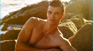 Arran Sly Dons Summer Whites for Risbel Cover Shoot Arran Sly Dons Summer Whites for Risbel Cover Shoot