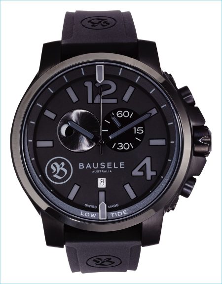 Bausele Watch OM Cave Black Silicone