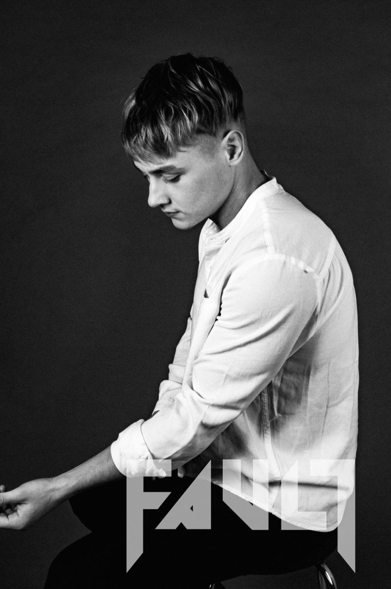 Ben Hardy styled by Luci Ellis for Fault magazine.