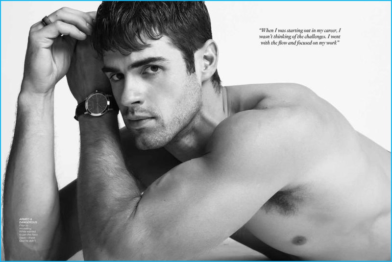 Chad White is ready for his close-up, posing for Asia Tatler.