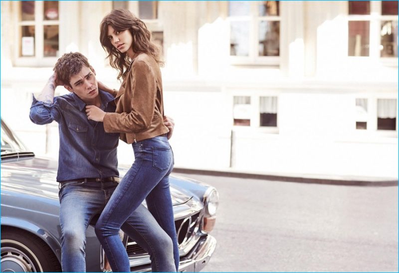 Cole Mohr joins Antonina Petkovic for Koton Jeans' spring-summer 2016 campaign.