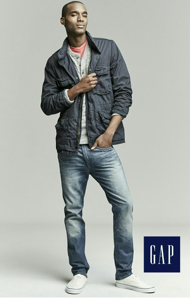 Corey Baptiste connects with Gap for its spring-summer 2016 denim outing.
