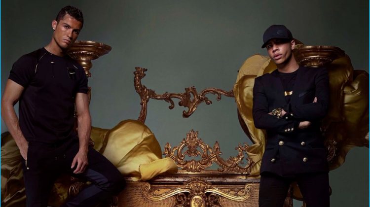 Cristiano Ronaldo Joins Olivier Rousteing in Nike for Dazed