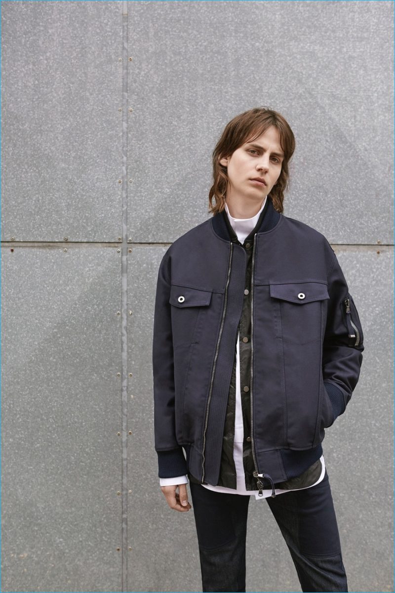Diesel Black Gold offers utilitarian spin on the bomber jacket.