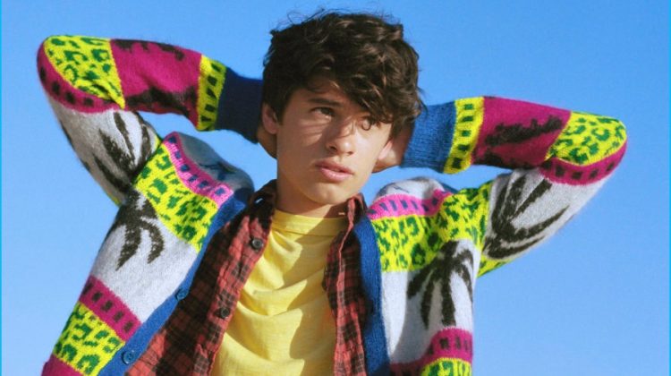 Pamela Anderson’s Son Dylan Jagger Lee Makes His Modeling Debut