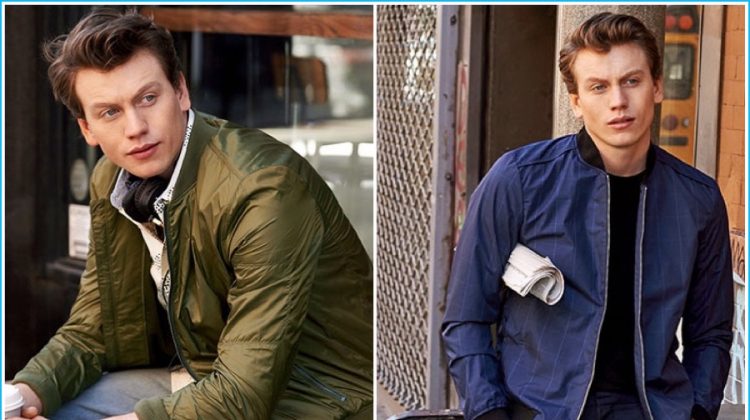 East Dane Showcases Lightweight Bomber Jackets