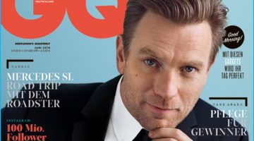 Ewan McGregor Covers GQ Germany's June 2016 Issue Ewan McGregor Covers GQ Germany's June 2016 Issue