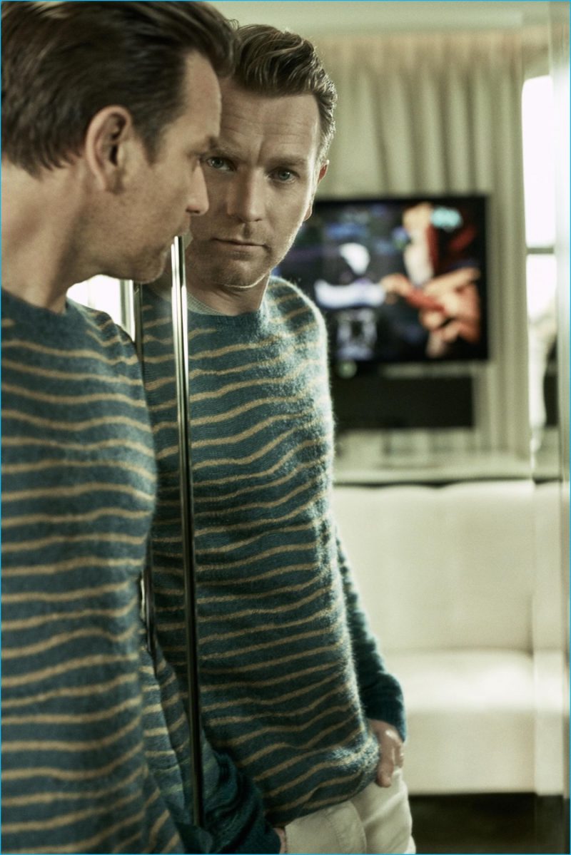 Ewan McGregor photographed by Hunter & Gatti for GQ Germany.