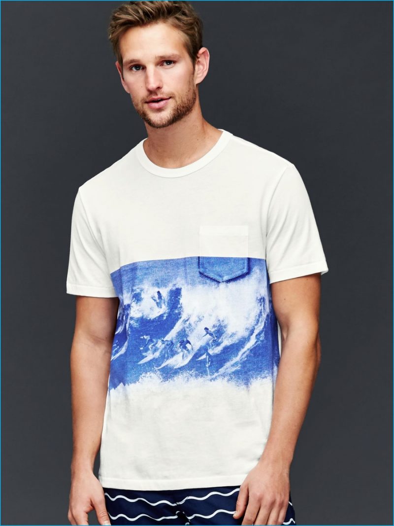 Gap x Bielmann Multi Surfer Graphic Tee » Fashionisto Interview: Brian & Brent Bielmann Bring Surfer Aesthetic to Gap Gap x Bielmann Multi Surfer Graphic Tee