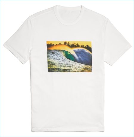 Gap bielmann sunset wave graphic tee product shot