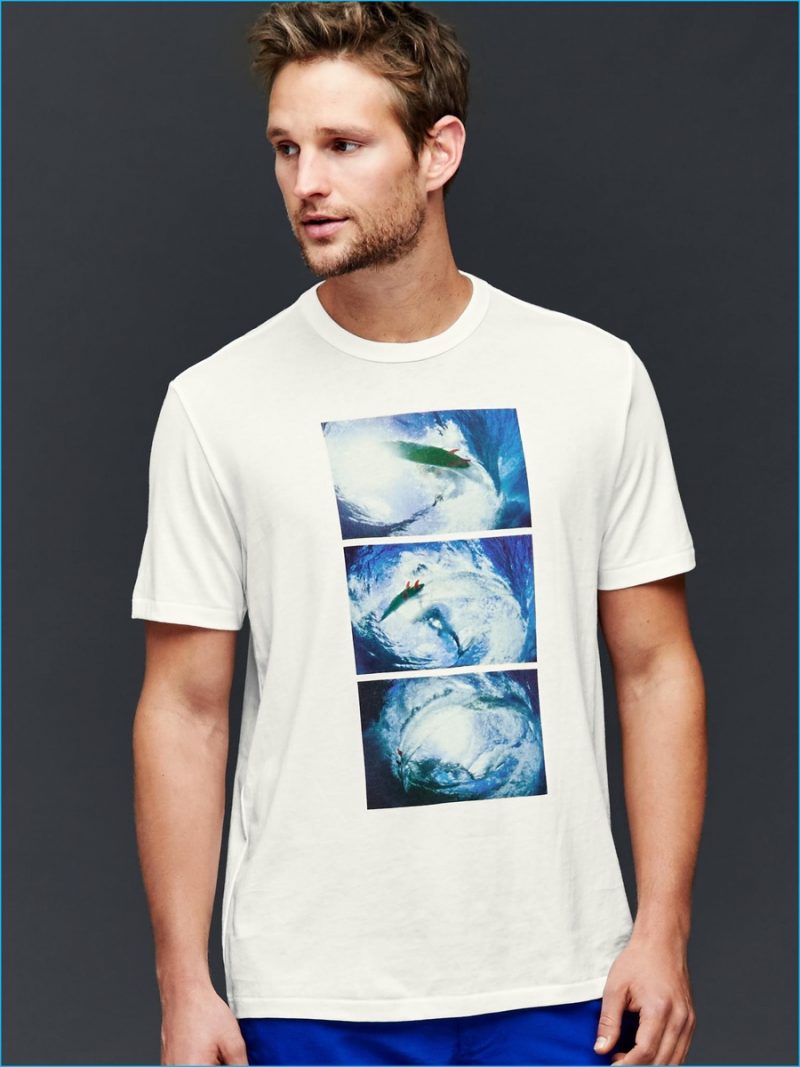 Gap x Bielmann Three-Part Surfer Graphic Tee » Fashionisto Interview: Brian & Brent Bielmann Bring Surfer Aesthetic to Gap Gap x Bielmann Three-Part Surfer Graphic Tee