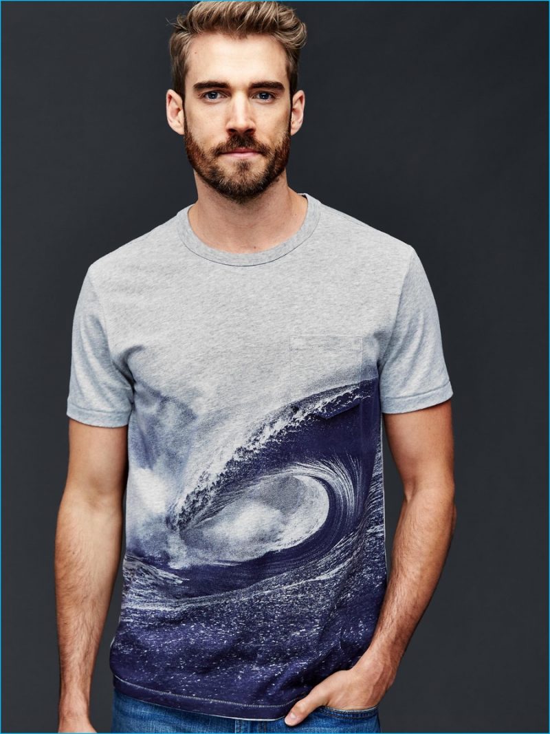 Gap x Bielmann Wave Graphic Tee