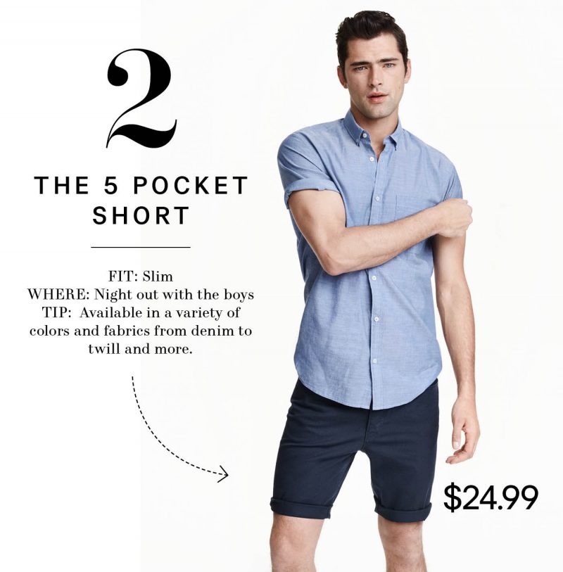 H&M Men 5 Pocket Shorts