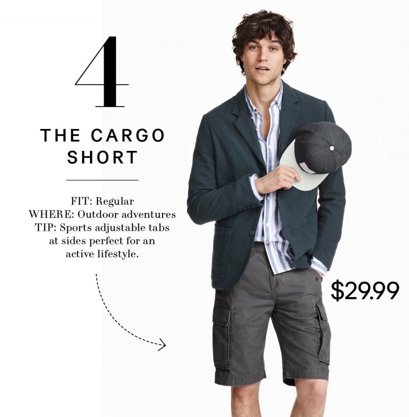 H&M Men Cargo Shorts
