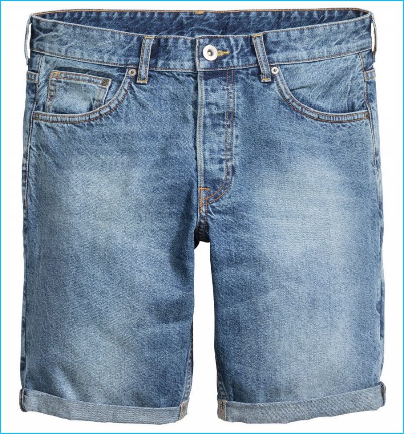 H&M Men 5-Pocket Denim Shorts