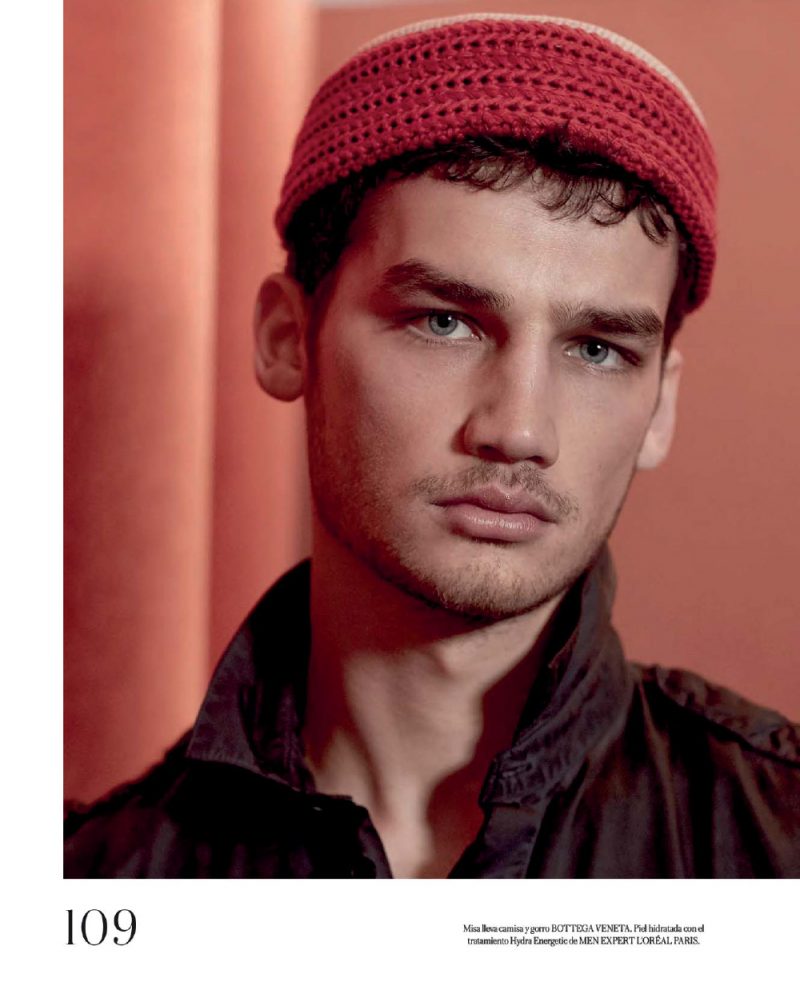 Misa Patinszki pictured in a look from Bottega Veneta.