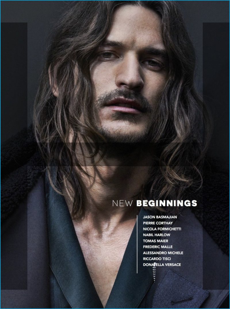 Jarrod Scott covers the debut issue of H magazine.