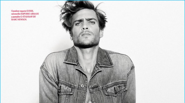 Jason Morgan Rocks Denim for Icon El País