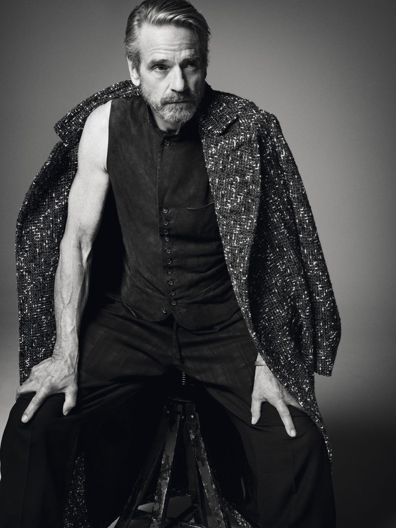 Jeremy Irons photographed by Mark Seliger for Icon Panorama.