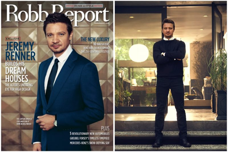 Jeremy Renner 2016 Robb Report