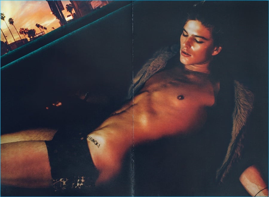 Jordan Barrett 2016 Wonderland Cover Photo Shoot