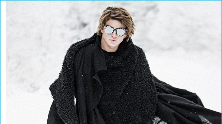Jordan Barrett Visits Bulgaria for Valley Eyewear Campaign