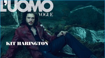 Kit Harington Covers L'Uomo Vogue, Talks Big Jon Snow Secret