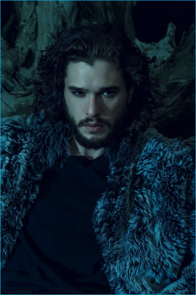 Kit Harington photographed by Norman Jean Roy for L'Uomo Vogue.