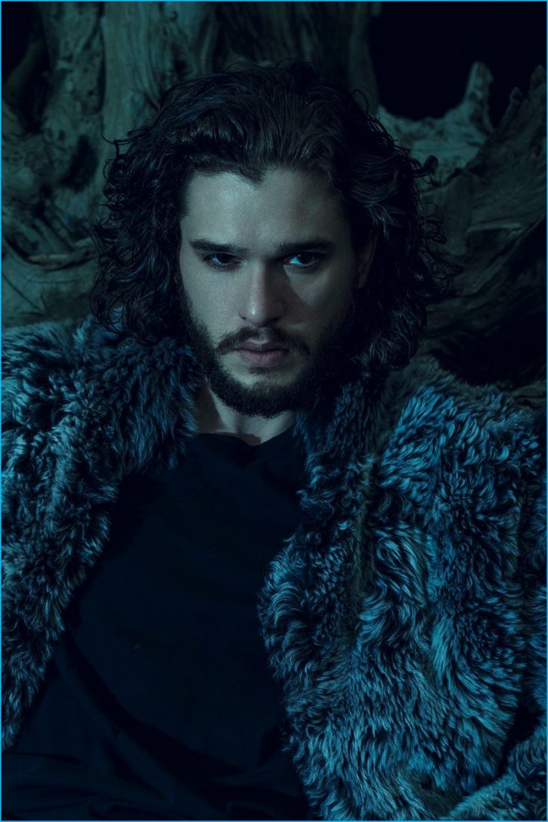 Kit Harington photographed by Norman Jean Roy for L'Uomo Vogue. » Kit Harington Covers L'Uomo Vogue, Talks Big Jon Snow Secret Kit Harington photographed by Norman Jean Roy for L'Uomo Vogue.